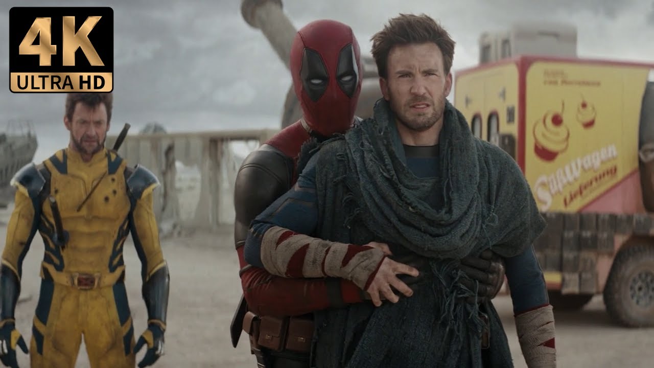 Deadpool & Wolverine Meet Captain Chris Evans π₯ (2024)