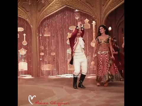 Amir khan & Katrina kaif behind the scene of song Suraiyya