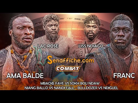 🛑Revivez L'integralité des combats Franc Vs Ama Baldé, Liss Ndiago Vs Lac Rose - Journee Albourakh