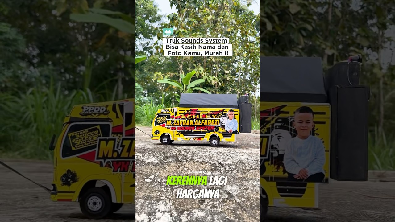 Miniature Tilt Truck Horeg Viral Sound 🚚