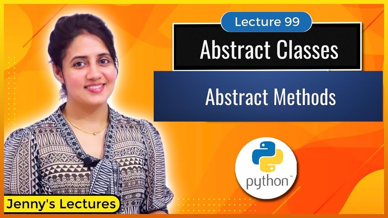 Abstract Class & Abstract Method in Python | Python Tutorials for Beginners #lec99