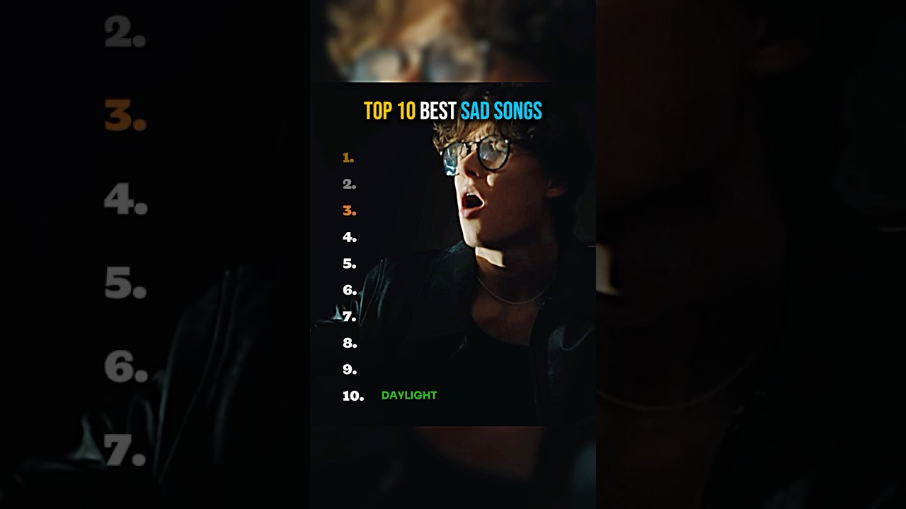 TOP 10 Top 10 Heartfelt Sad Songs 🎶