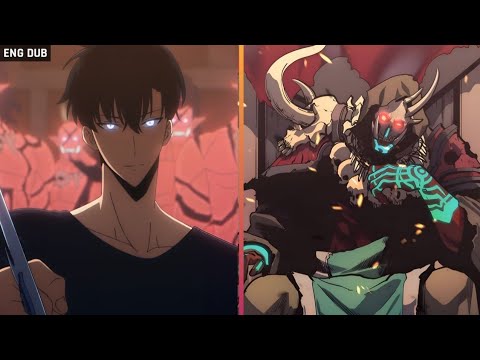 Jin Woo vs Kargalgan - Solo Leveling English Dub 🗡️