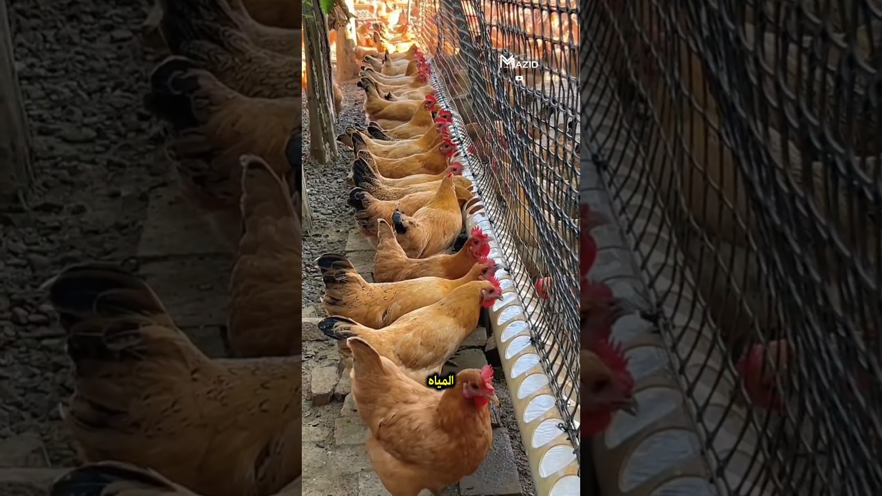 نظام عبقري لتربية الدجاج يغير قواعد اللعبة 🐔
