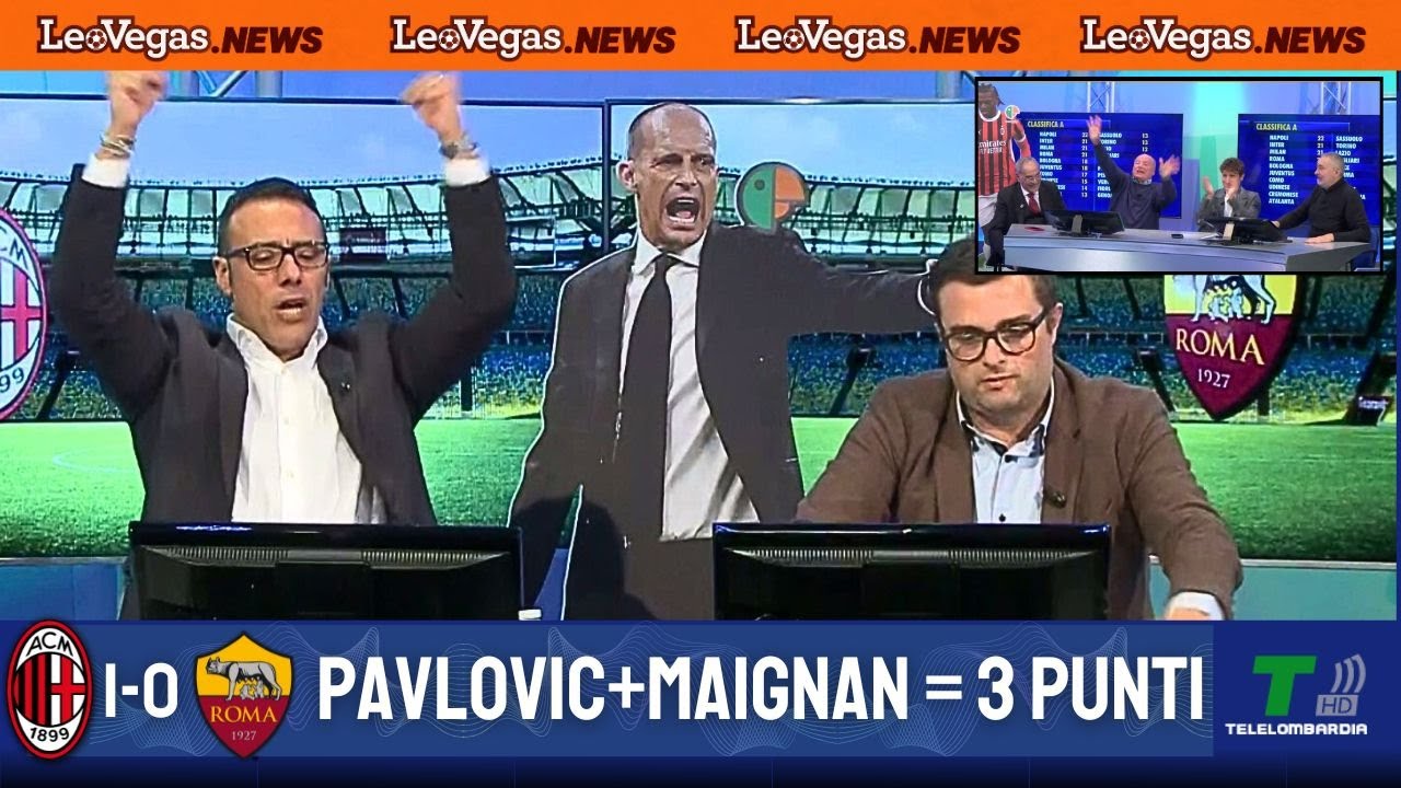 GOL DI MILAN ROMA 1-0: DECIDE PAVLOVIC, MAIGNAN PARA IL RIGORE A DYBALA!