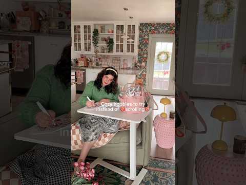 My current favorite cozy hobbies πΌππ #cozyhobby #cozyhome #hobbies #cozyvibes #slowliving #cozy