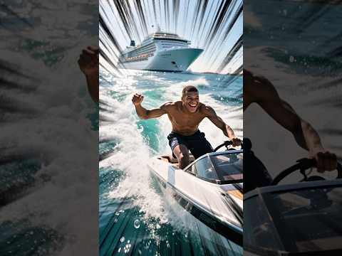 Panique sur le bateau : qui va s’en sortir ? #Football #ronaldo #messi #mbappé #neymar