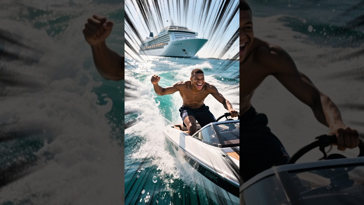 Crise à Bord : Quel Joueur de Football S'en Sortira ? ⚽️ #Ronaldo #Messi #Mbappé #Neymar