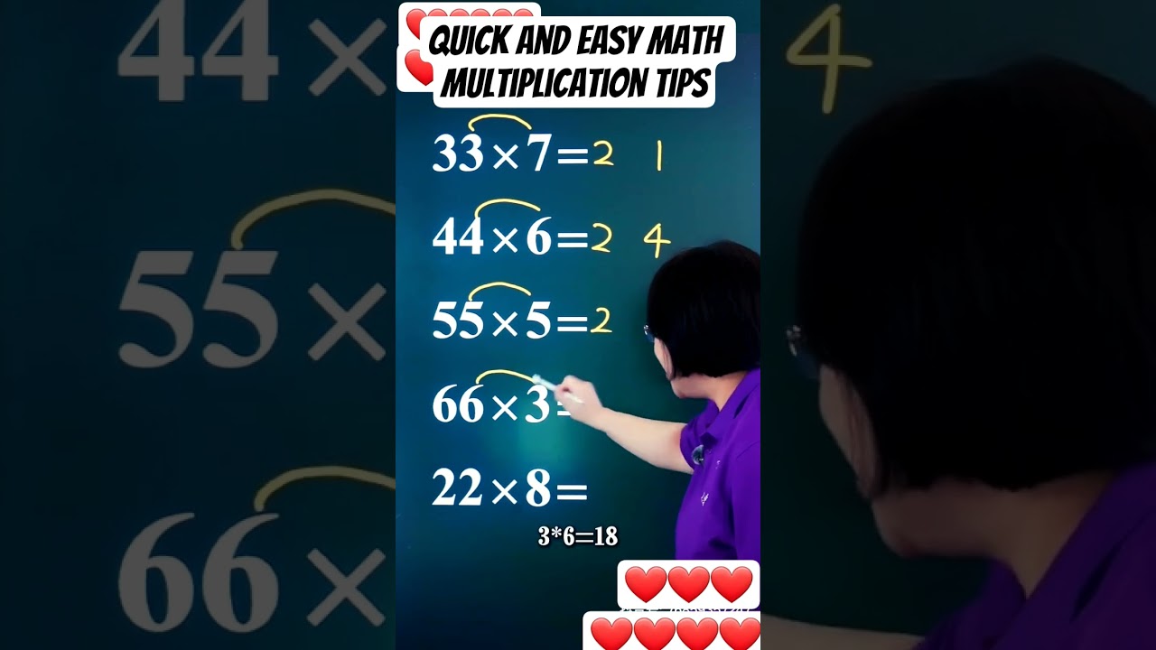 Quick & Easy Multiplication Tips 🧮