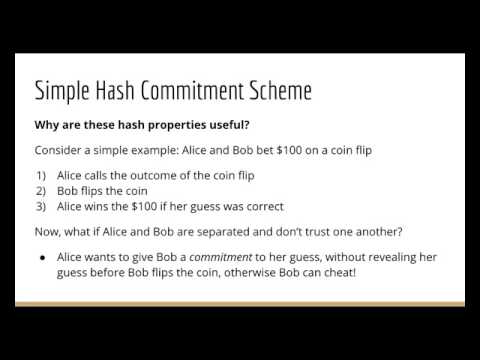 Cryptography and Blockchain