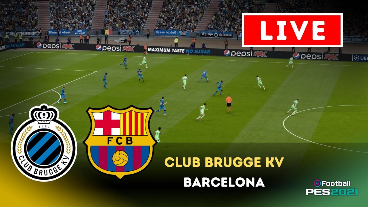 Barcelona vs Club Brugge KV - UEFA Champions League 2025/26 Full Match Simulation