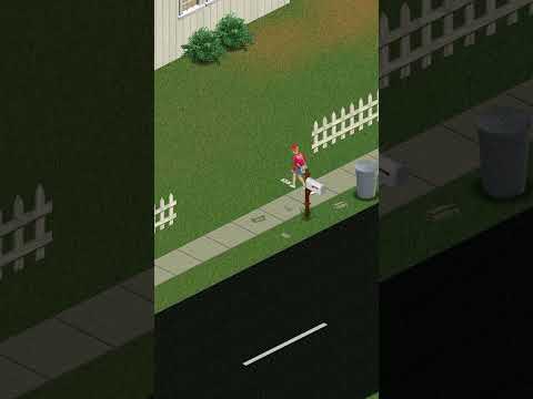 The Sims 1 papergirl was cursed