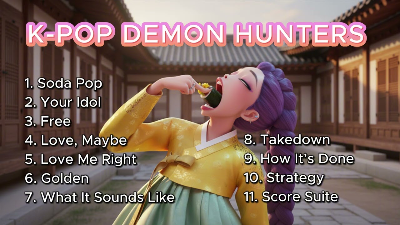 🎶 2-Hour K-Pop Demon Hunters Official OST Playlist – Nonstop Netflix Soundtrack