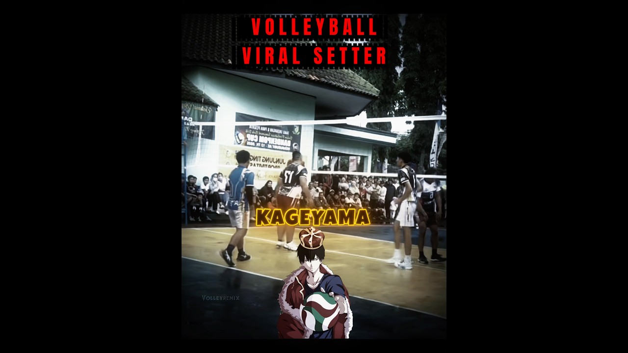 Bro’s Aura 1000+ ☠️🔥 #volleyballsetting #viralvideo #aura #setter #kageyama #algorithm #sports