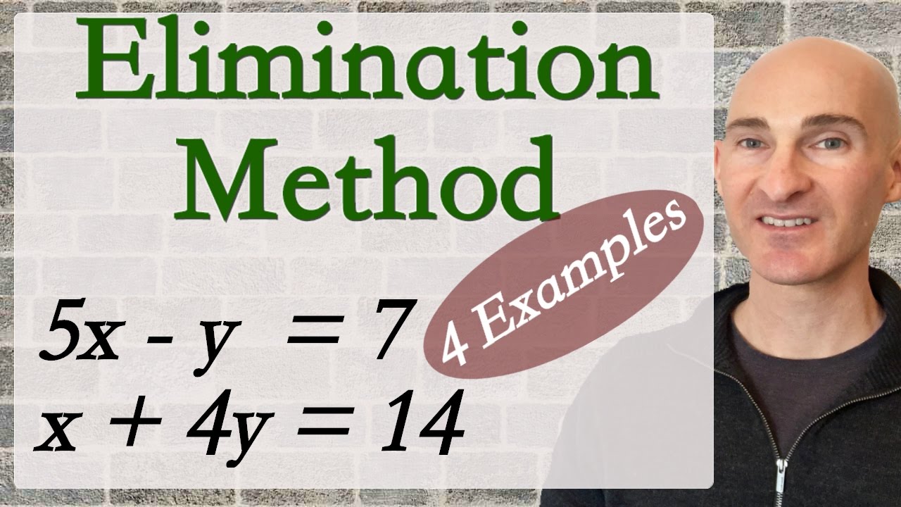 Solve Systems of Equations Using Elimination ✖️