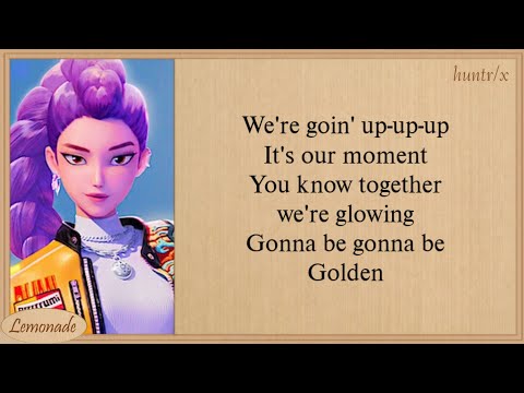 HUNTR/X Golden Easy Lyrics