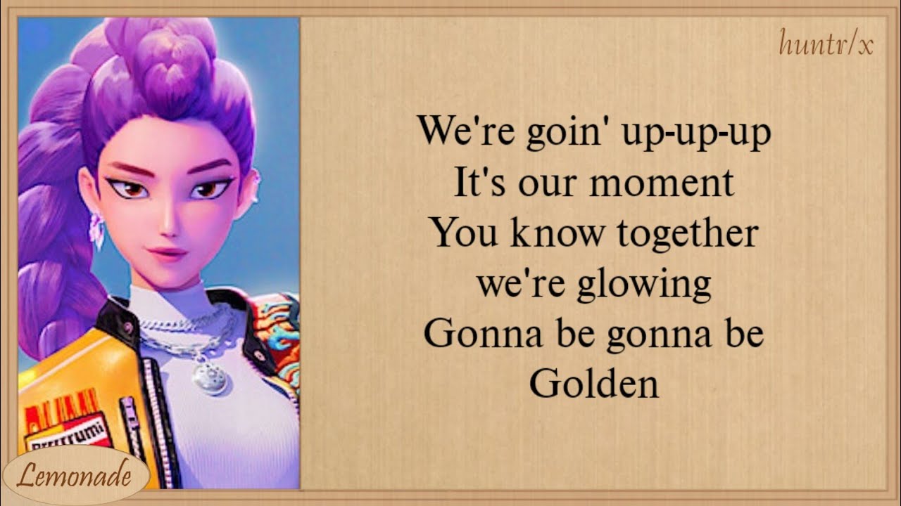 HUNTR/X Golden Easy Lyrics – Complete Song Breakdown 🎶