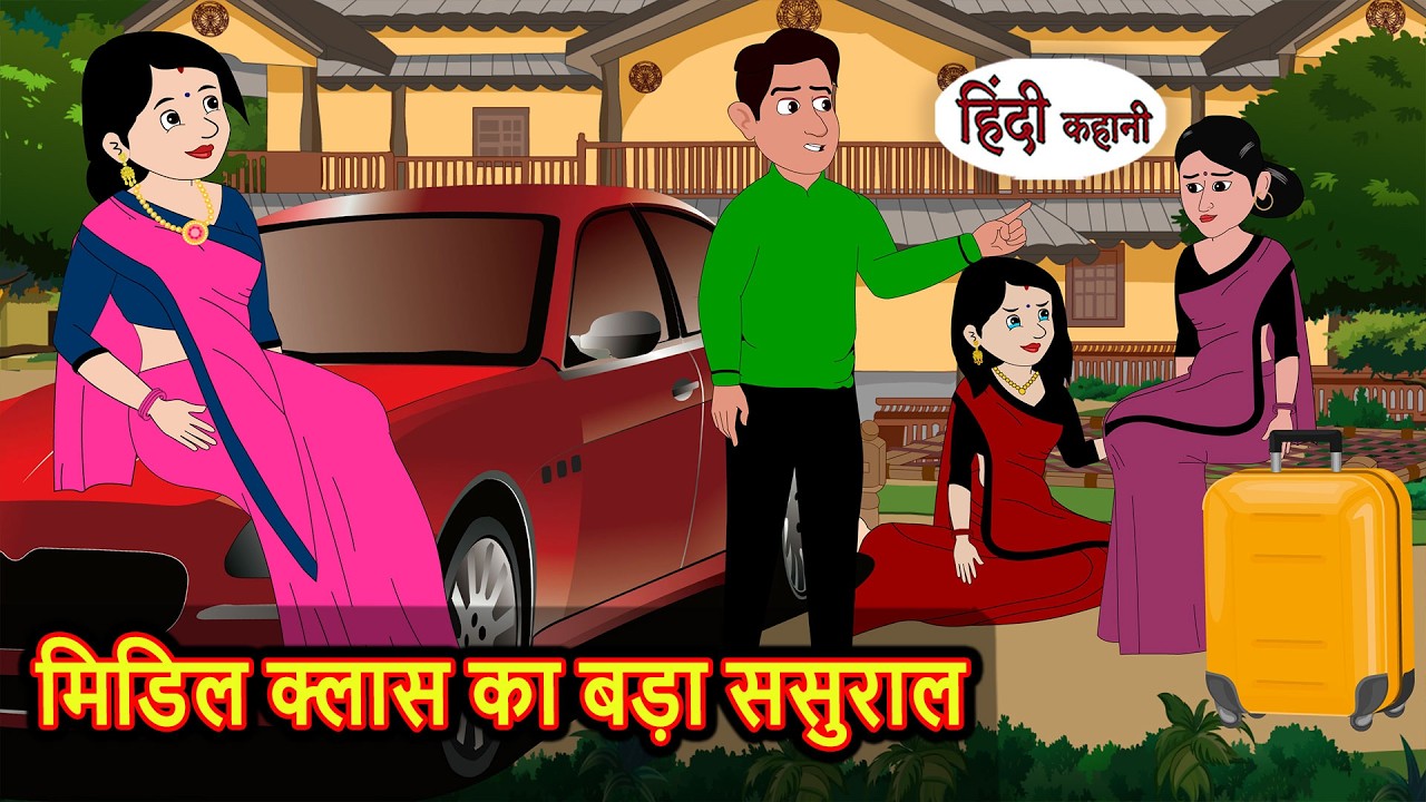 मिडिल क्लास का बड़ा ससुराल | Hindi Story | Bedtime Stories | Moral Story | Fairy Tales | Storytime