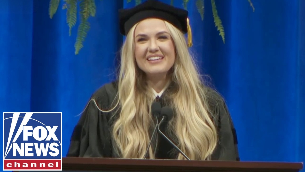 Erika Kirk's Inspiring Commencement Speech 🎓