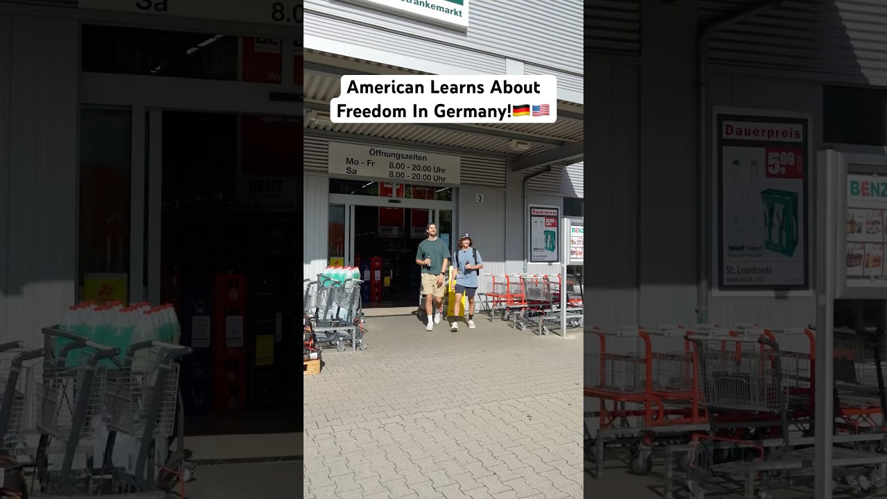 American Discovers True Freedom in Germany! 🇩🇪✨