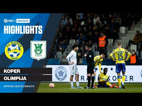 Koper 0 - 1 Olimpija | 24. krog 2022/23 #PrvaLigaTelemach