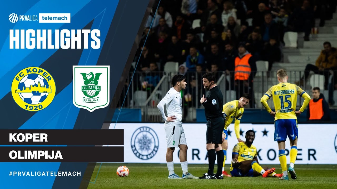Koper vs Olimpija 0-1 | Highlights from the 24th Round of the 2022/23 PrvaLiga ⚽
