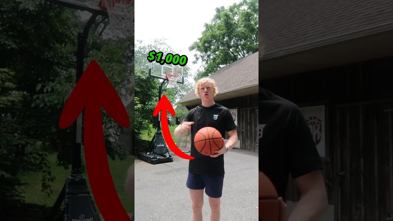 $1 vs $1,000 Basketball Hoop 🏀