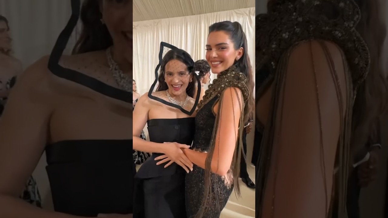 Rosalía y Kendall Jenner son besties en la #metgala