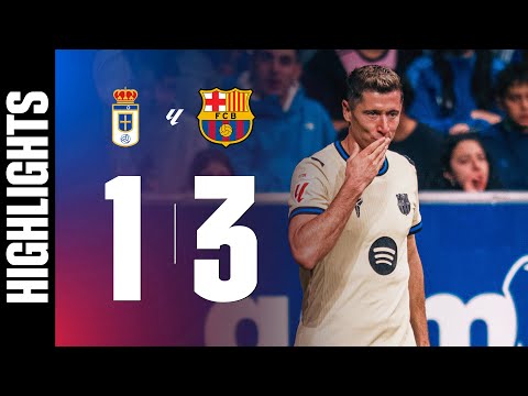 REAL OVIEDO 1 vs 3 FC BARCELONA | LALIGA 2025/26 MD06 🔵🔴