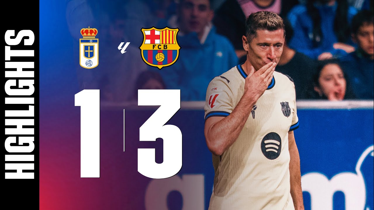 Real Oviedo 1-3 FC Barcelona | Exciting La Liga Clash 2025/26 MD06 🔵🔴