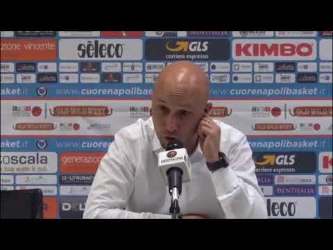 Cuore Napoli Basket Bertram Derthona Basket  la conferenza stampa. #goderthona