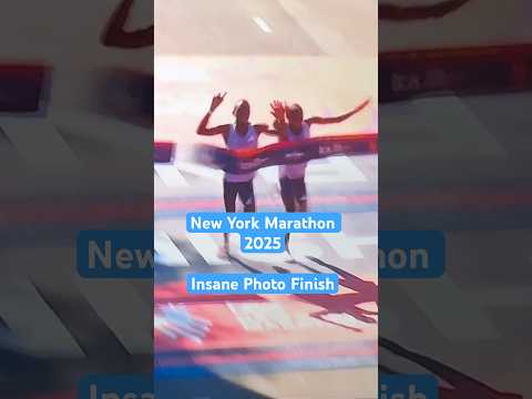 New York Marathon 2025 Insane Photo Finish! Kipruto Wins NYC Marathon by 0.16 Seconds