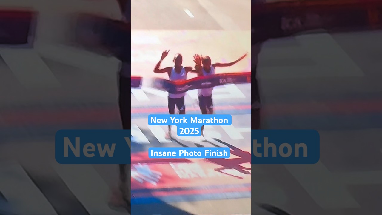 Unbelievable Photo Finish: Kipruto Wins 2025 NYC Marathon by Just 0.16 Seconds 🏃‍♂️