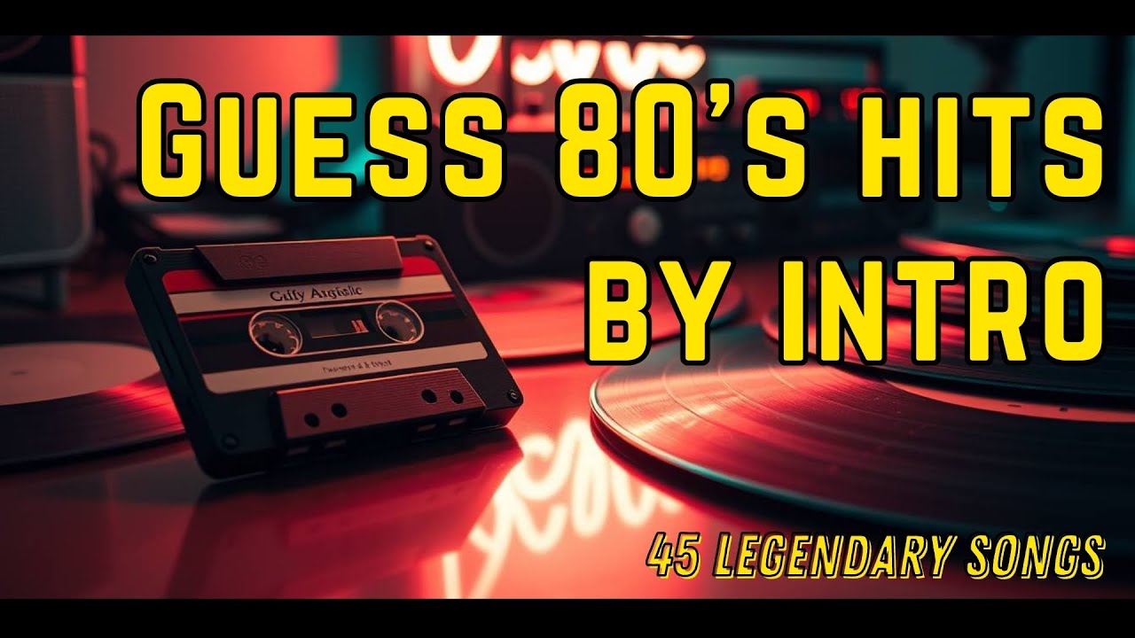 Guess the 80s Song by Its Intro 🎶