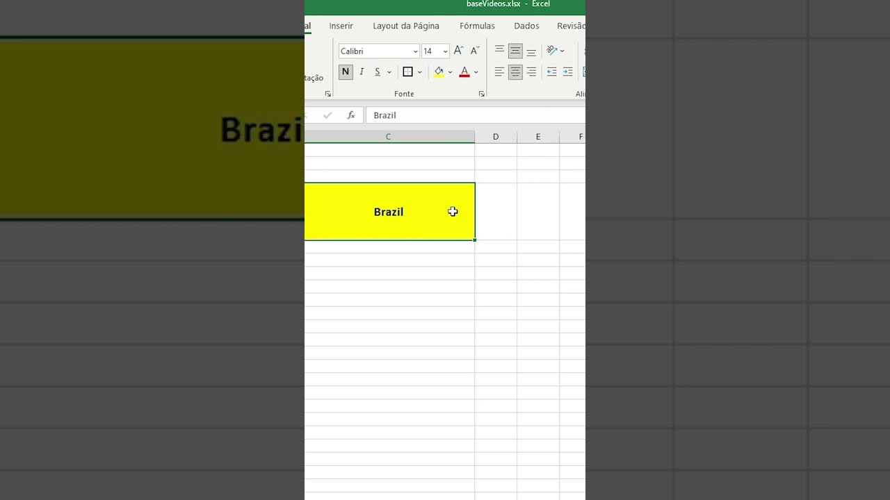 Como Centralizar e Alinhar Texto ao Meio no Excel