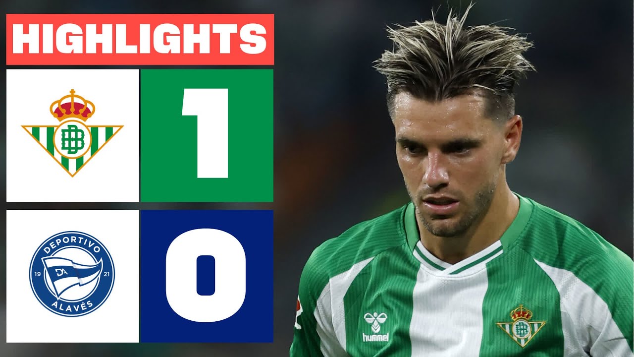 Real Betis Suma Tres Puntos con Gol de Última Hora contra Alavés ⚽