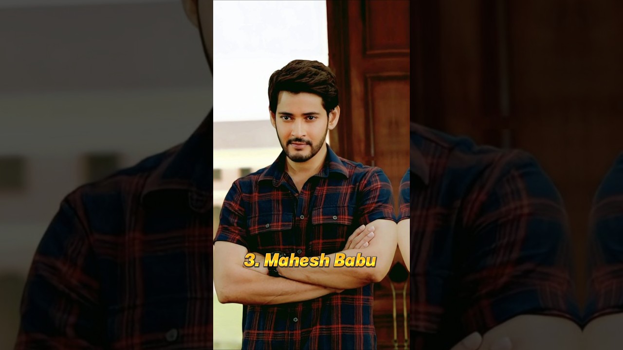 Top 10 Handsome South Indian Actors 🇮🇳