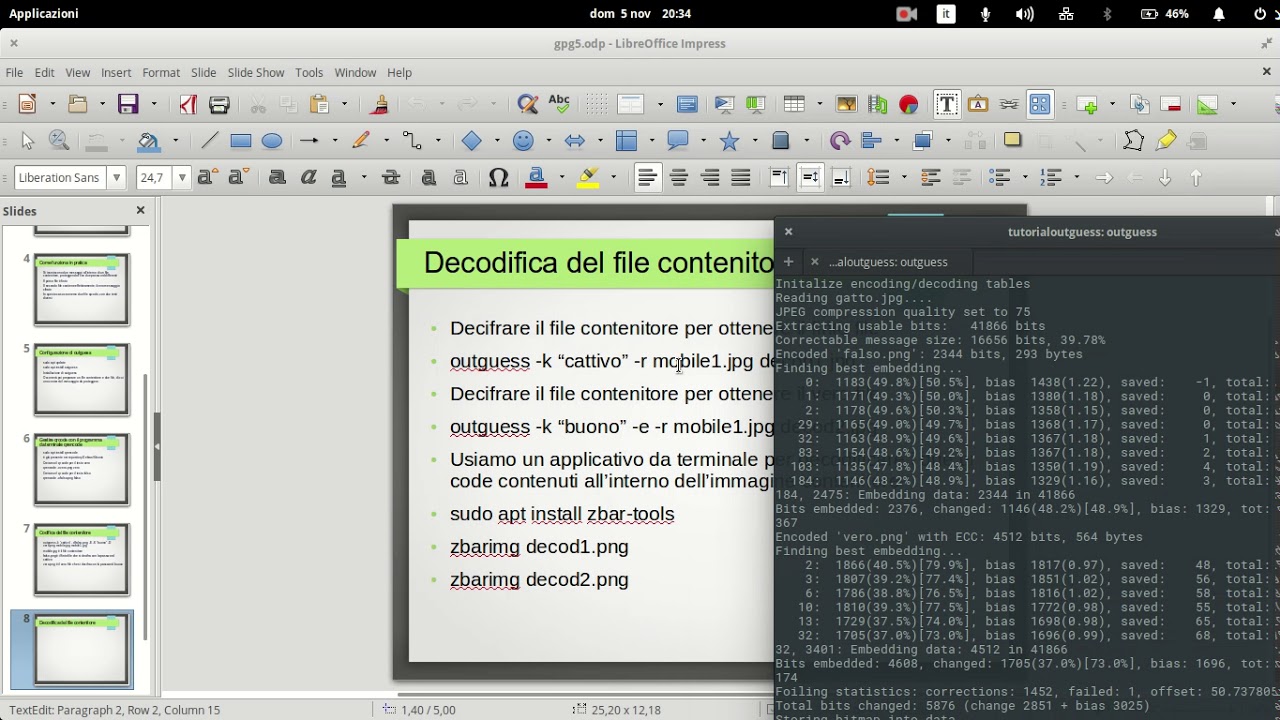 Proteggi i tuoi dati con la steganografia usando OutGuess 🔐