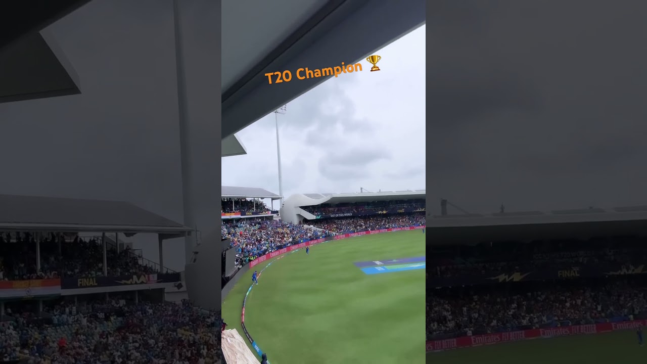 Unforgettable Winning Moment of T20 World Cup 2024 🏆