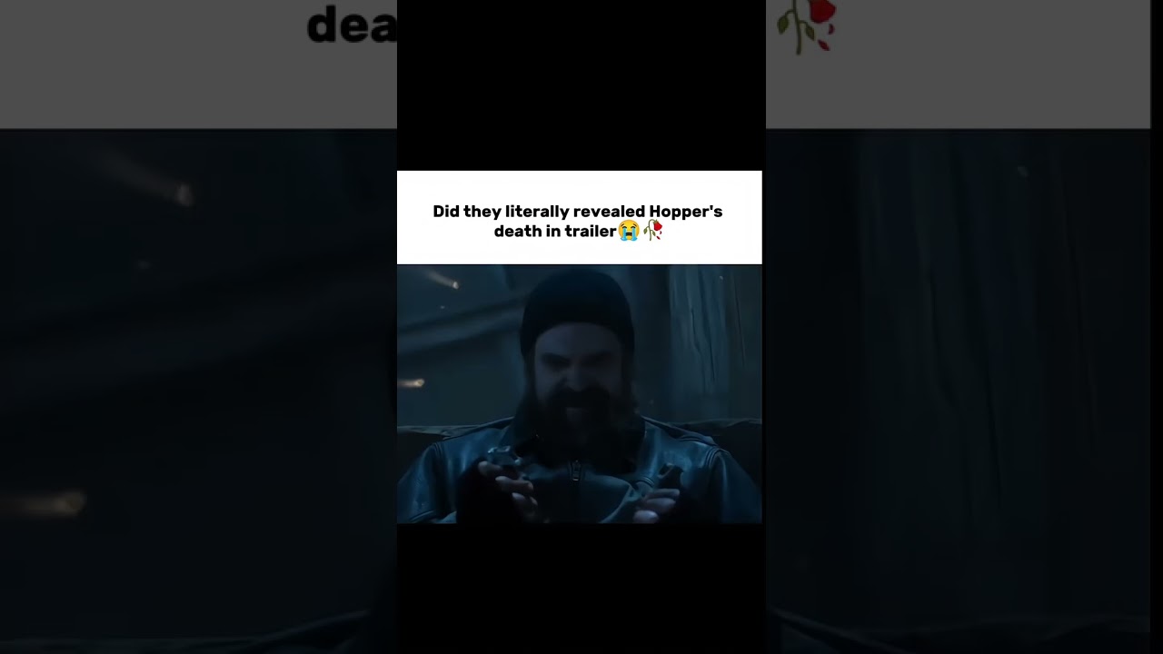 Will Hopper Die in Stranger Things 5? 😢 | Shocking Spoiler Alert