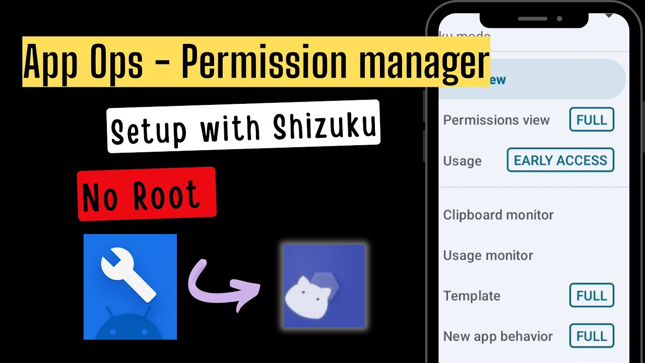 Use App Ops Permission Manager Without Root 🔧
