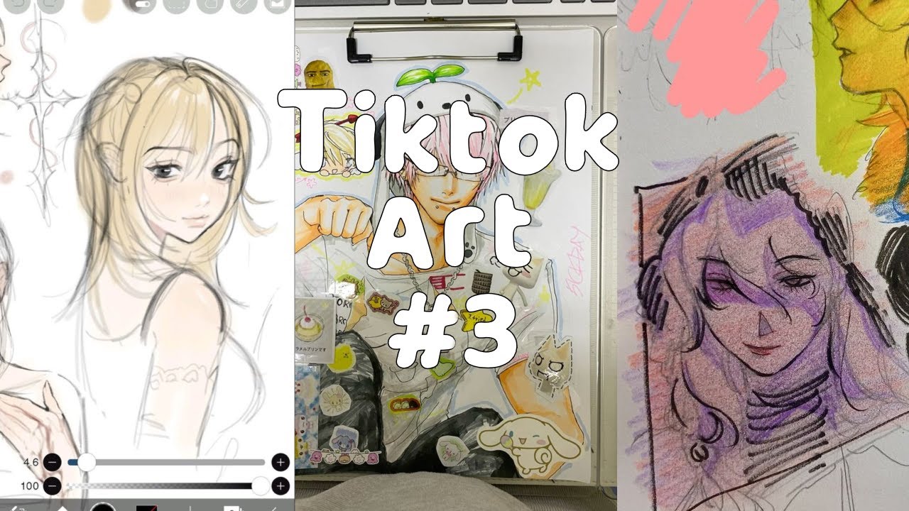 TikTok Art Compilation π¨ for Art Block