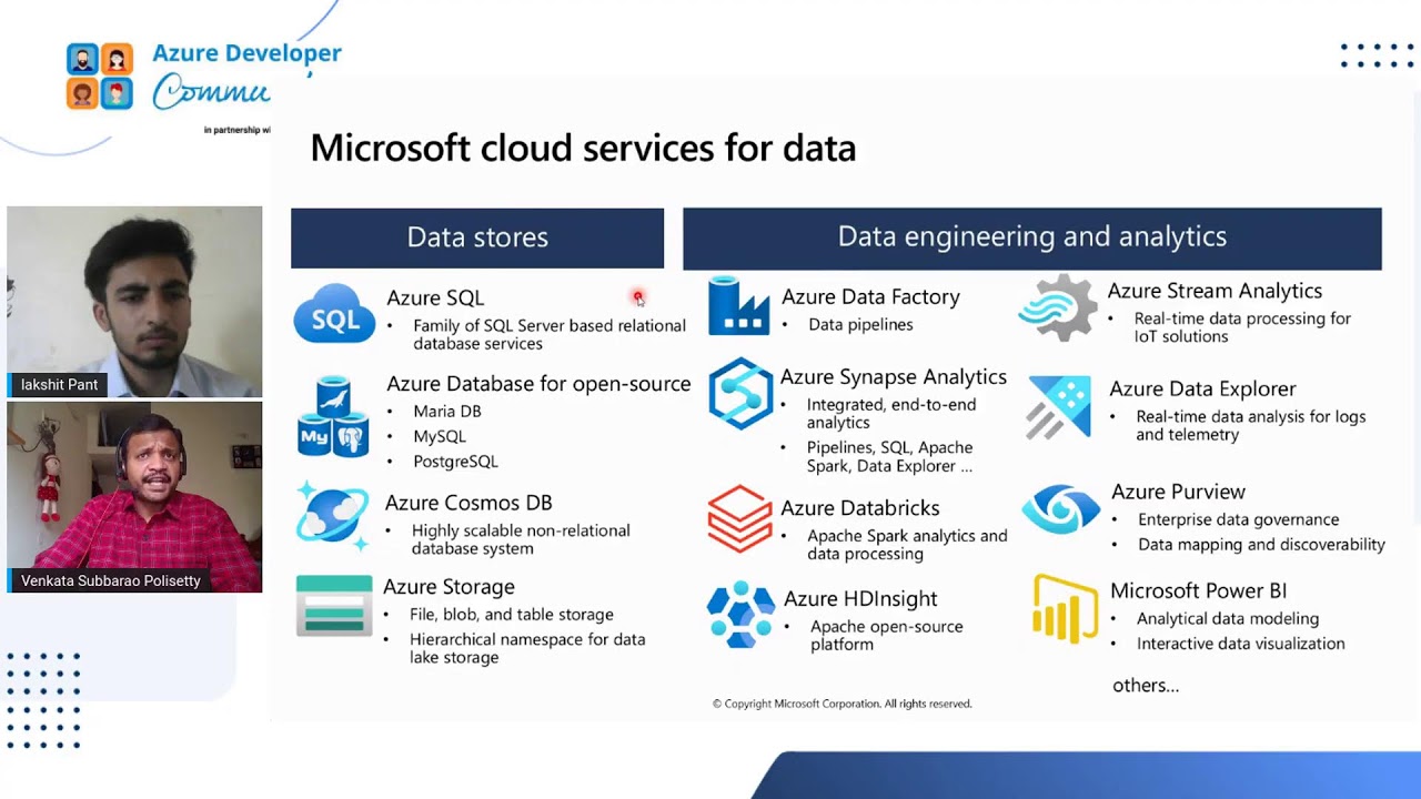 Microsoft Azure Data Fundamentals Bootcamp~DP900