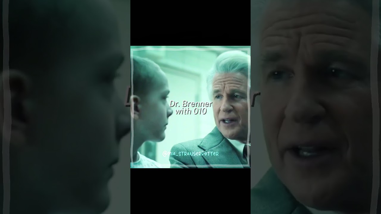 Dr. Brenner with Eleven & 010 in Stranger Things 🎬