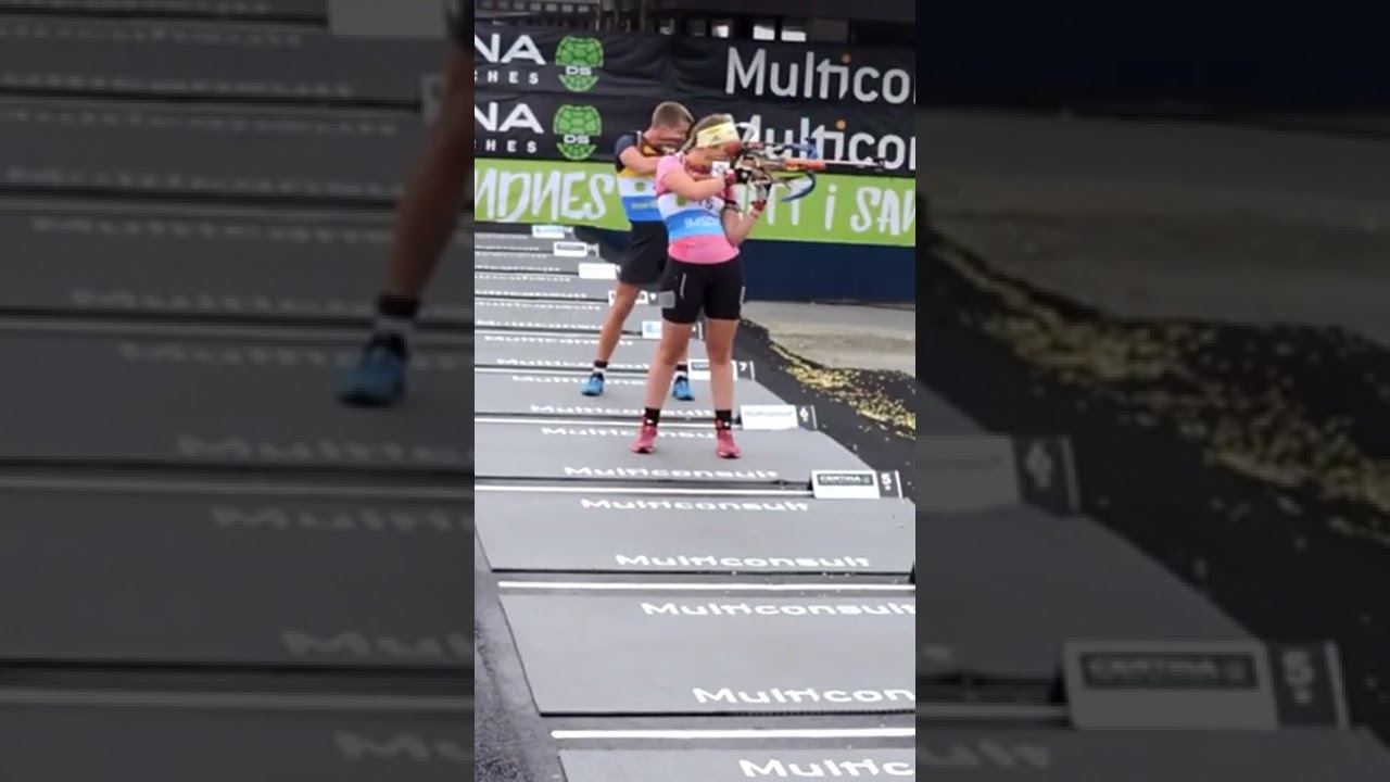 Norway Biathlon Festival: Exciting Blink Shooting Final Featuring Erlend Bjontegaard & Elvira Kiran Oberg 🇳🇴