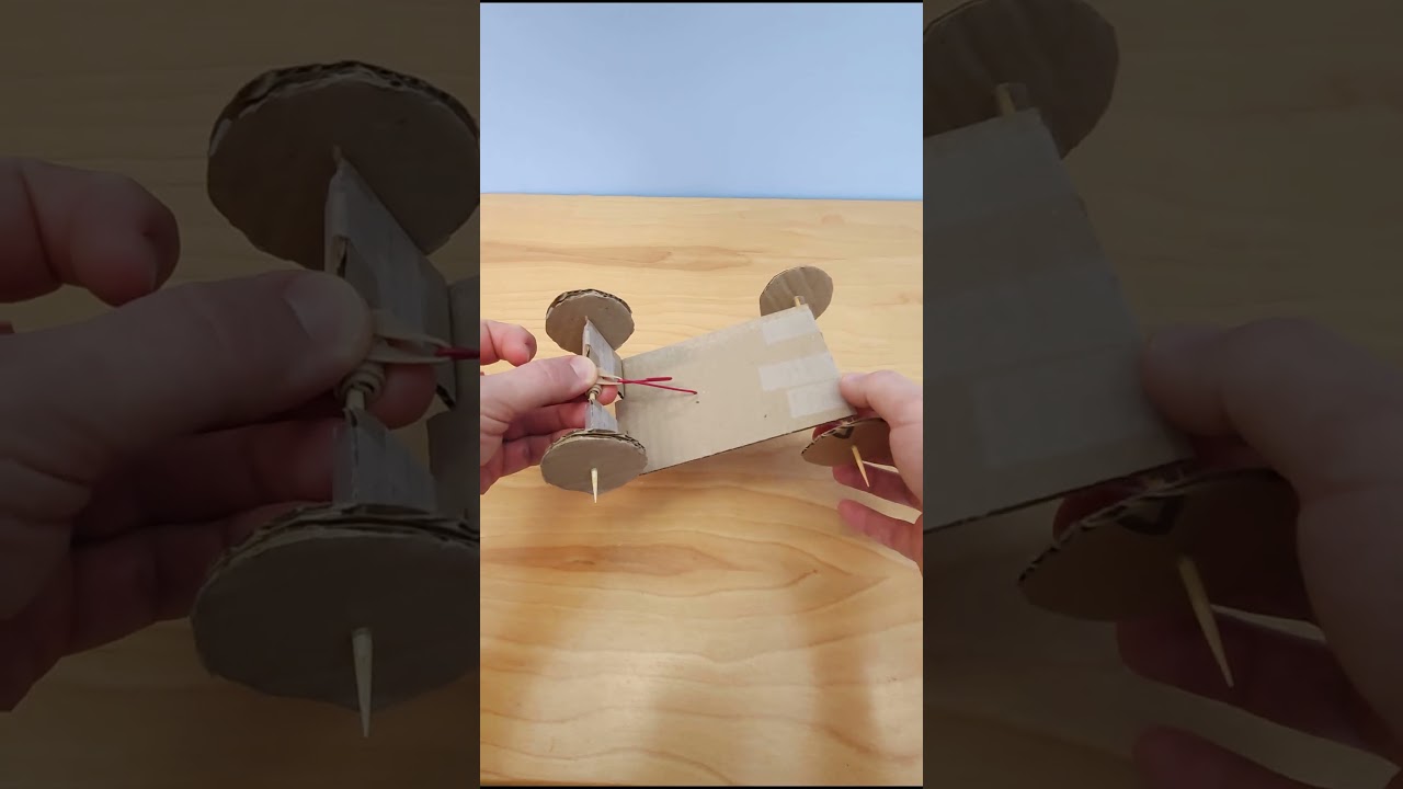 Try engineering! Rubber band car challenge #ScienceBuddiesEngineeringChallenge