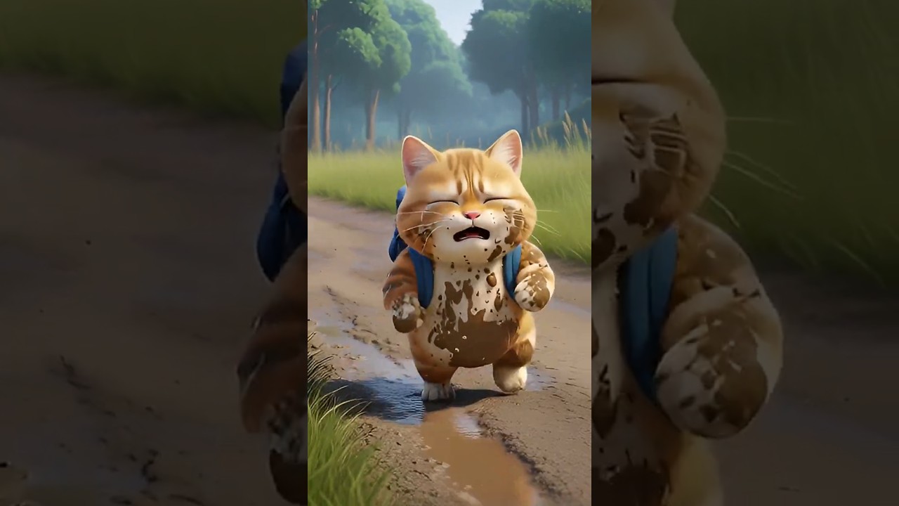 Hilarious Orange Cat Saves Dog from Tiger! 🐱🦁