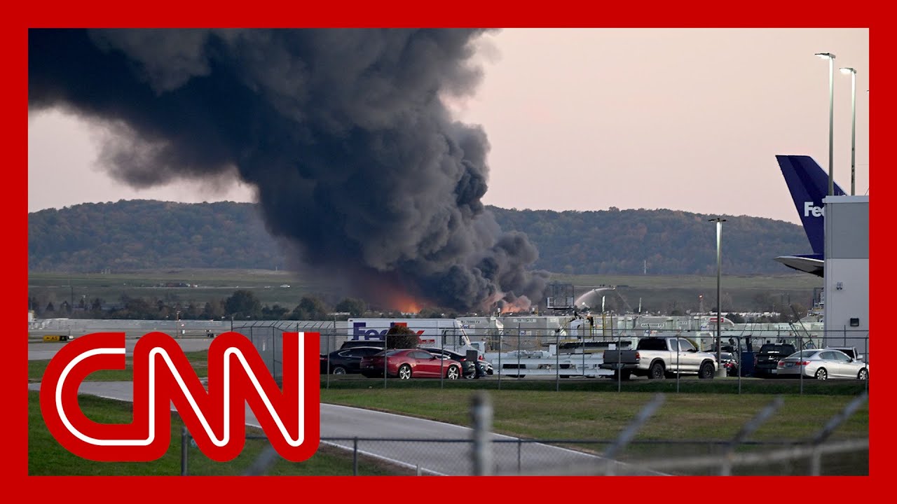 UPS MD-11 Plane Crashes Near Louisville Airport, At Least 9 Killed and 11 Injured