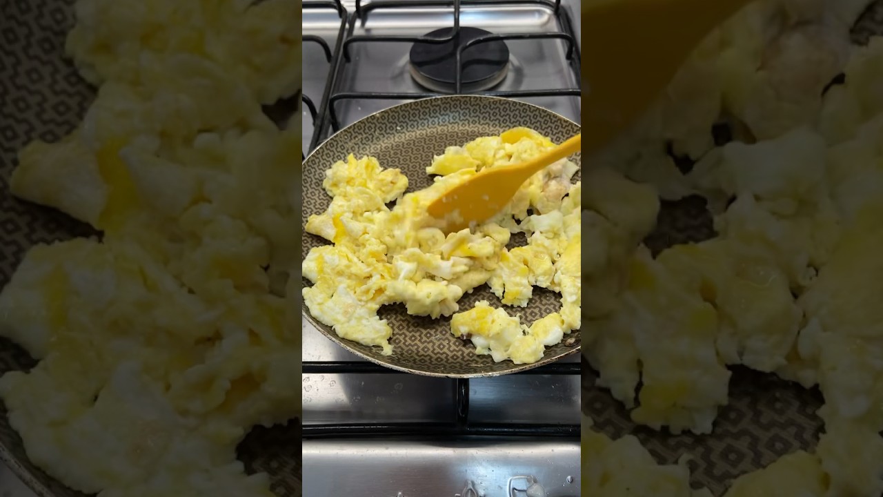 Ovos Mexidos Americanos 🍳 #shorts