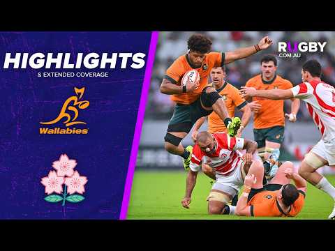 Japan v Wallabies Extended Coverage | Spring Tour 2025